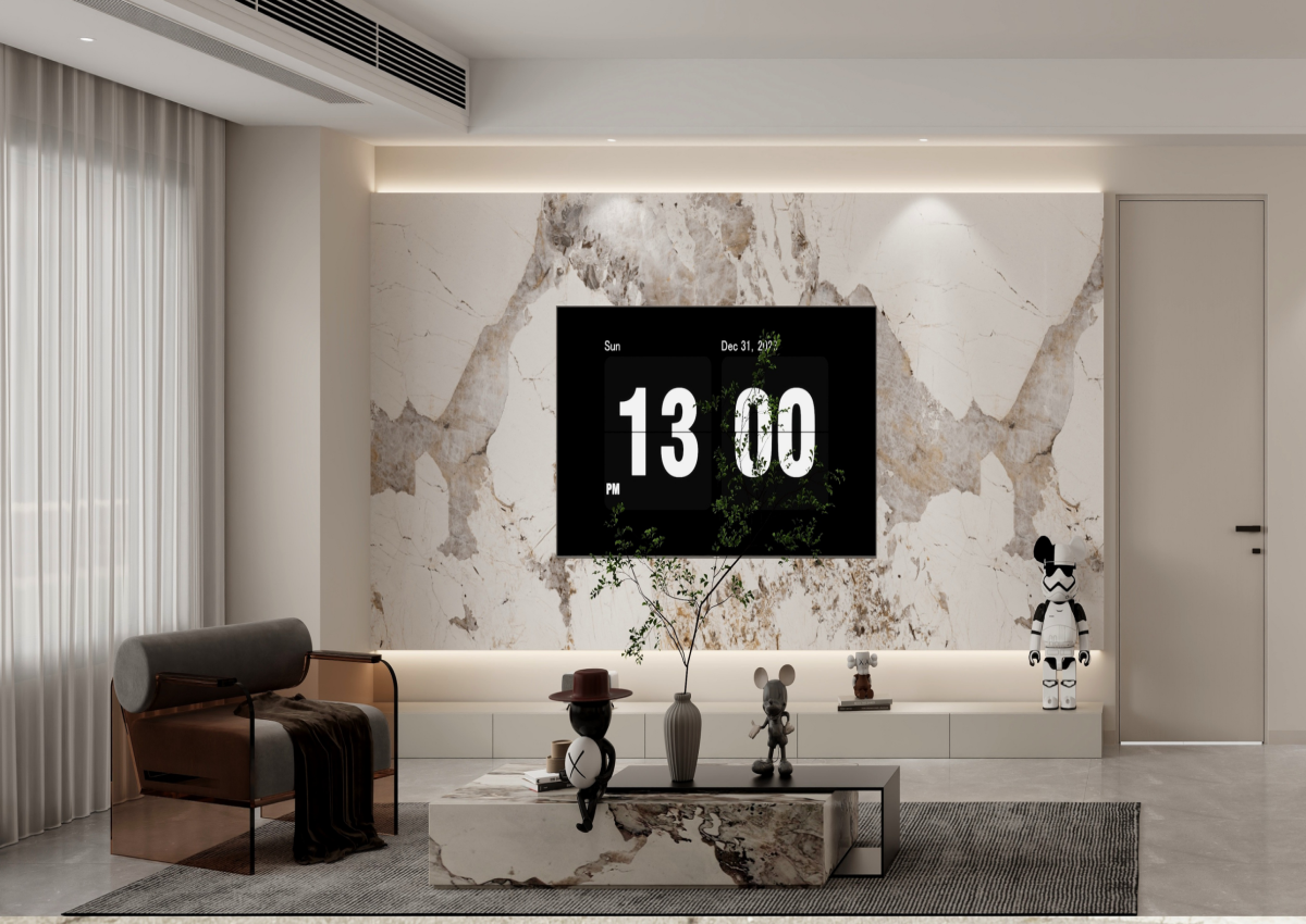 中海華樾 | 130㎡簡約風，簡單即高級，打造松弛感治愈之家！