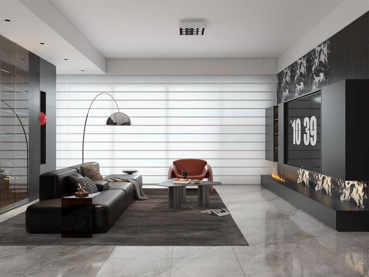 萬科錦曜 | 暗黑美學(xué)天花板！他家129㎡意式風(fēng)太驚艷了！