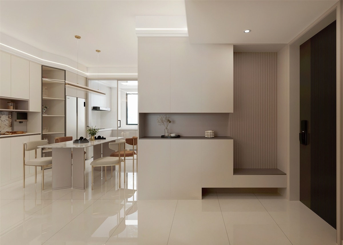 中海河山郡 | 聽勸！裝修少看點網(wǎng)紅設(shè)計，119㎡簡約風(fēng)小家溫馨又耐看！