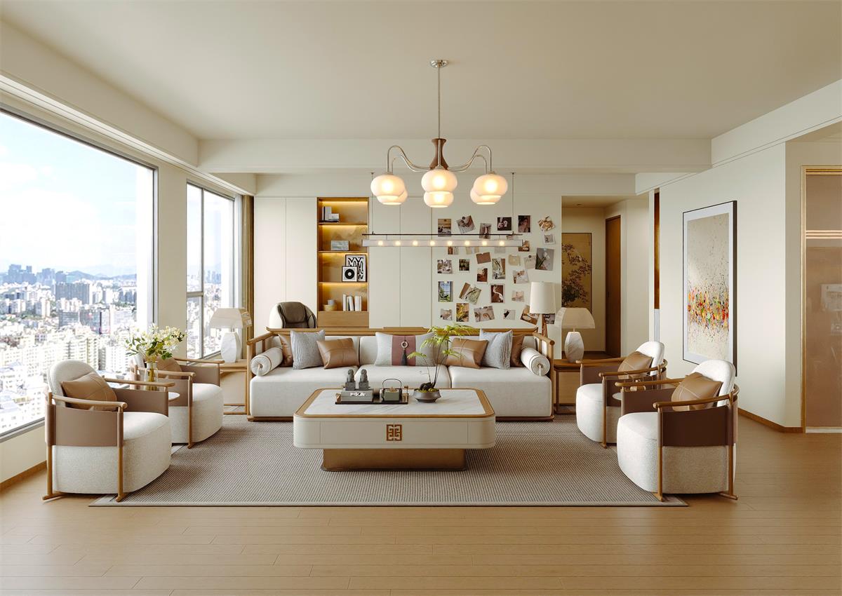 閱麓和院147㎡ | 三線小城的宋式美學家，有種「柳暗花明」 的松弛寫意