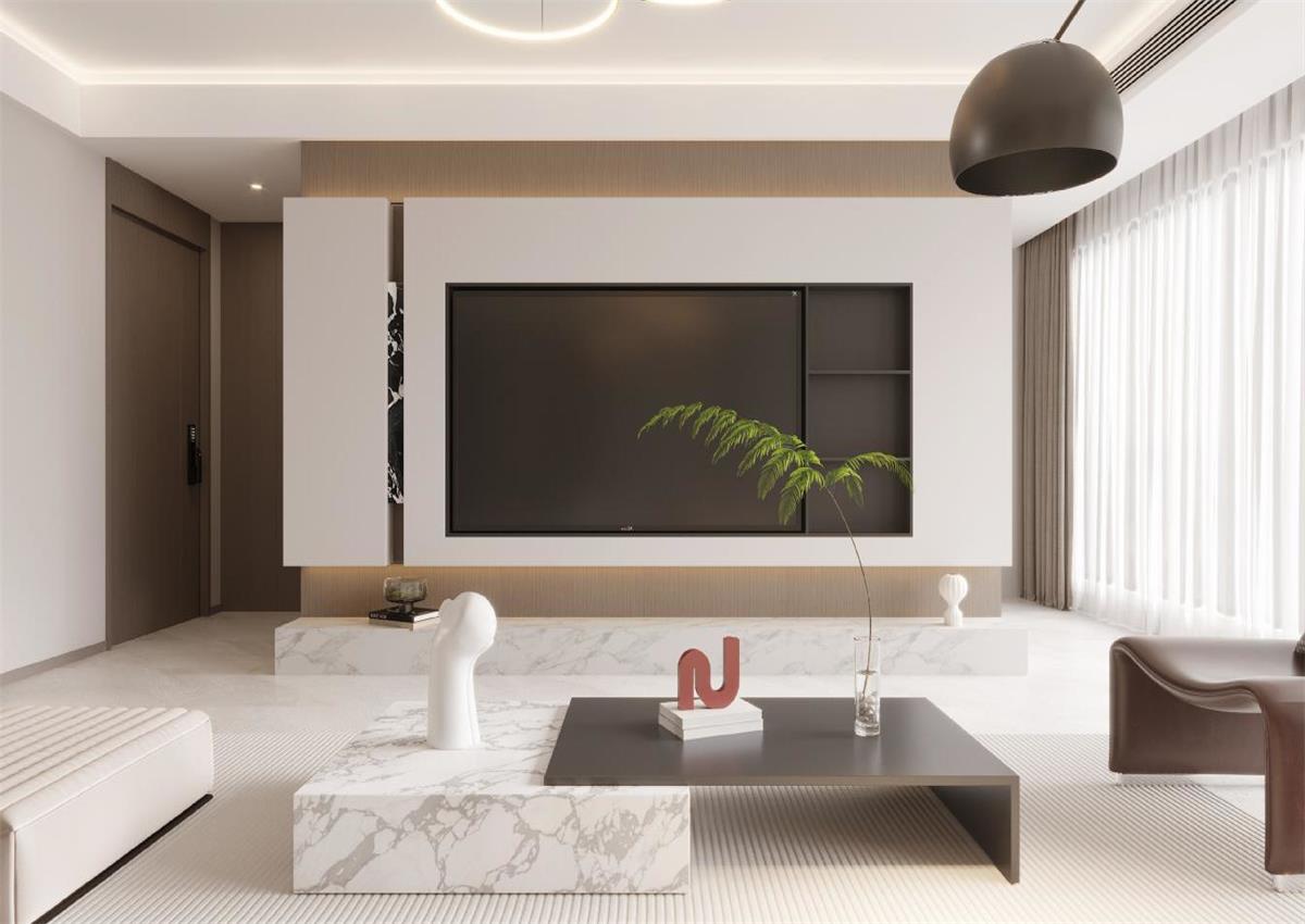 萬(wàn)科錦曜143㎡ | 中性色調(diào)的自然風(fēng)之家，慢生活的氛圍徹底治愈我了！