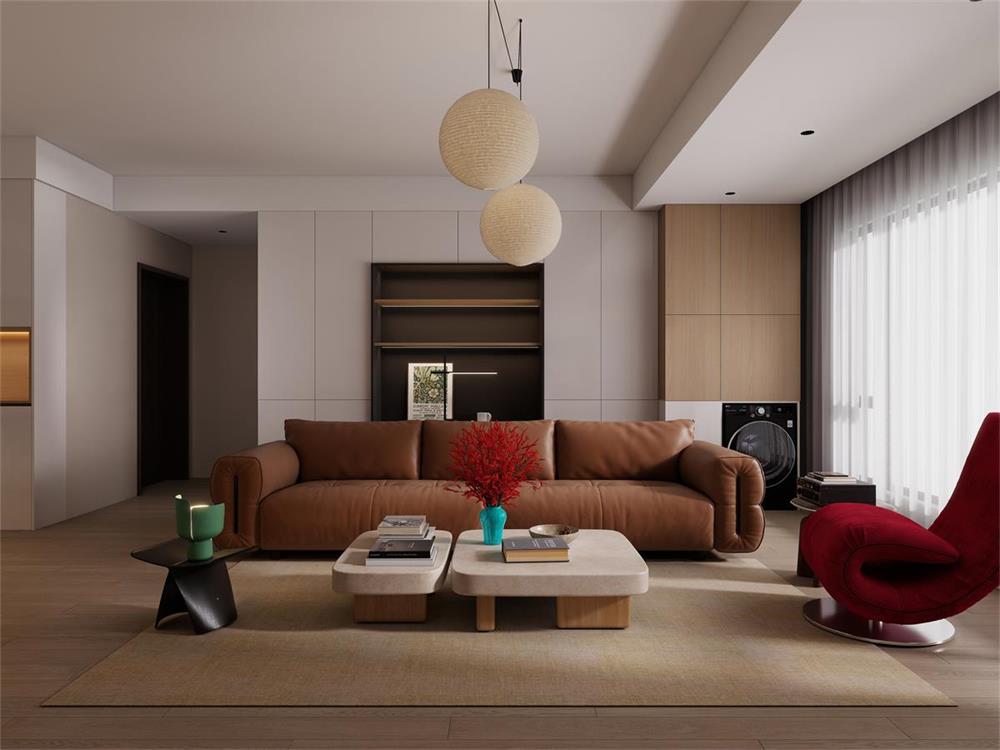 萬科翡翠湖望149㎡ | 時(shí)髦度拉滿的混搭風(fēng)！這個(gè)家美得一點(diǎn)都不低調(diào)