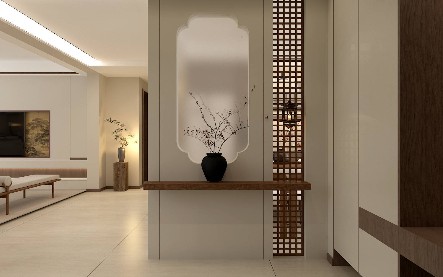 銀稅花園148㎡ | 出租房改造成這樣算不算成功？這個(gè)宋式美學(xué)的家簡(jiǎn)直贏麻了！