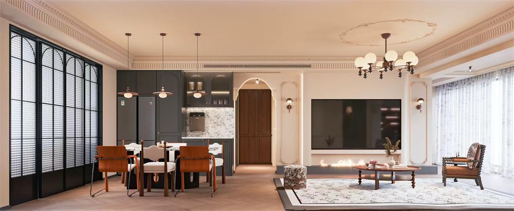 中梁印168㎡ | 絕美法式復(fù)古風(fēng)！二人一貓裝滿日常的松弛與浪漫~