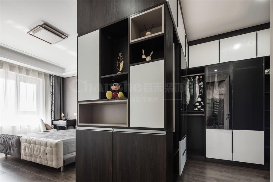 實(shí)景拍攝丨濱河壹號 160㎡現(xiàn)代輕奢裝修實(shí)景圖